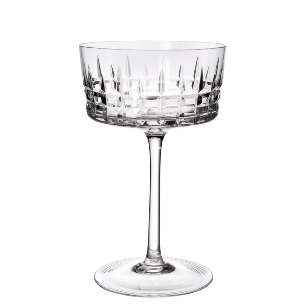 Amaite Deluxe Crystal Glass for Drinks - Set of 6