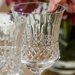 Flute Crystal Glass for Water - Set of 6