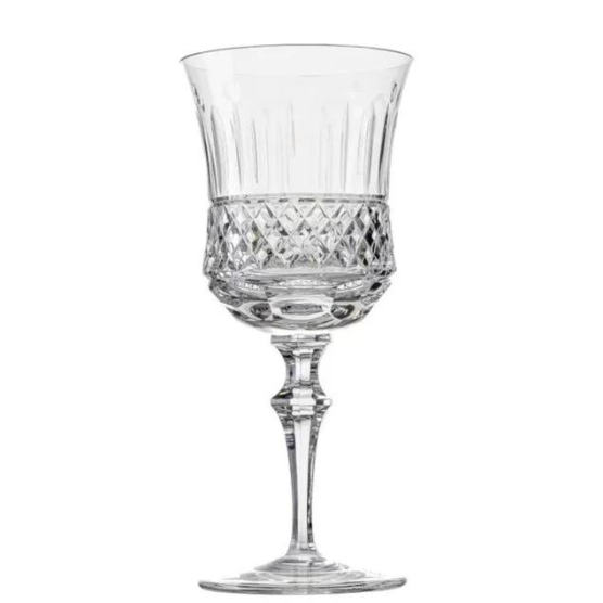 Flute Crystal Glass for Water - Set of 6