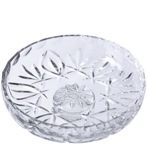 Big Crystal Cake Plate