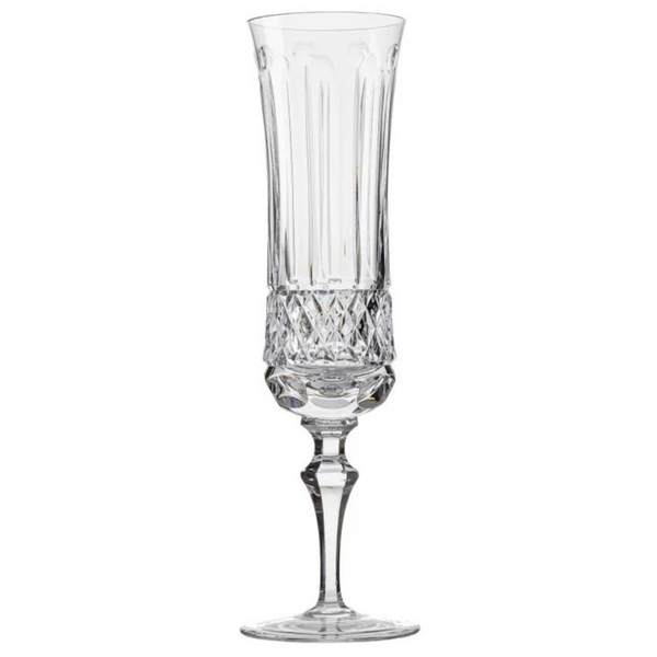 Flute Crystal Glass for Champagne - Set of 6