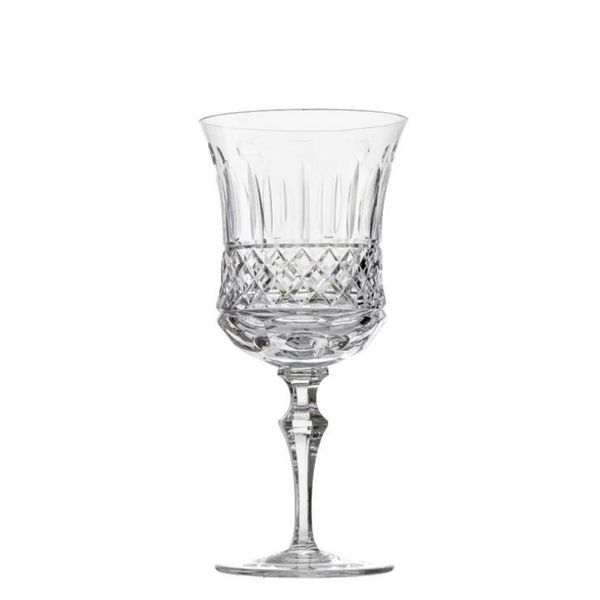 Flute Crystal Glass for White Wine - Set of 6