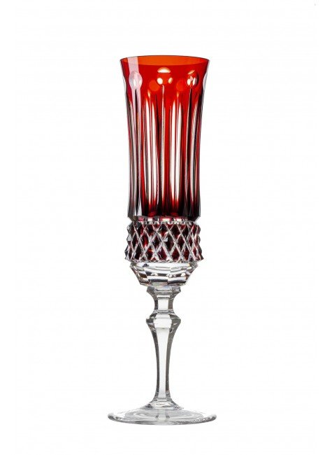 Mozart Champagne Crystal Glass - Flute Line