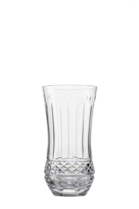 Mozart Long Drink Crystal Glass, Set Of 6 - Flute Line